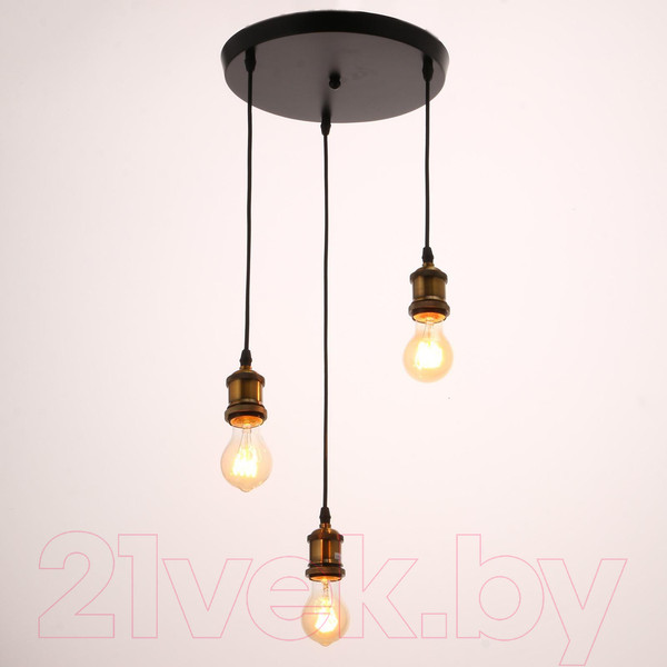 Изображение товара Люстра BayerLux 4964570 (черный-мед)