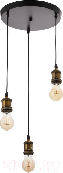 Изображение товара Люстра BayerLux 4964570 (черный-мед)