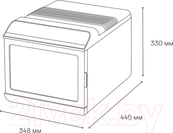 Изображение товара Сушильный шкаф для овощей и фруктов Garlyn D-06