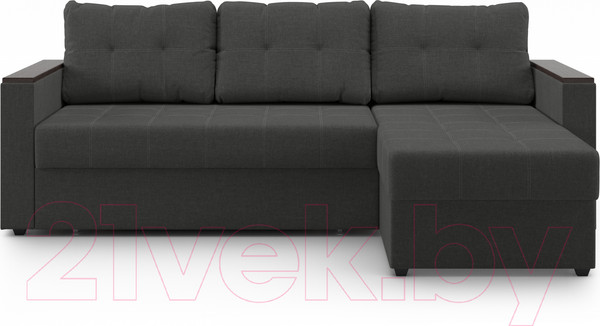 Изображение товара Диван угловой Mio Tesoro Атланта Лайт 111 (Savana Grey)