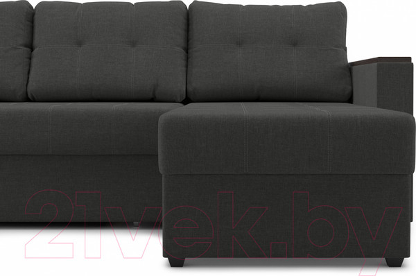 Изображение товара Диван угловой Mio Tesoro Атланта Лайт 111 (Savana Grey)