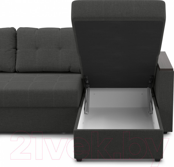 Изображение товара Диван угловой Mio Tesoro Атланта Лайт 111 (Savana Grey)