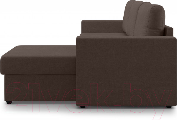 Изображение товара Диван угловой Mio Tesoro Торонто 113 (Savana Chocolate)