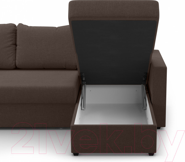 Изображение товара Диван угловой Mio Tesoro Торонто 113 (Savana Chocolate)