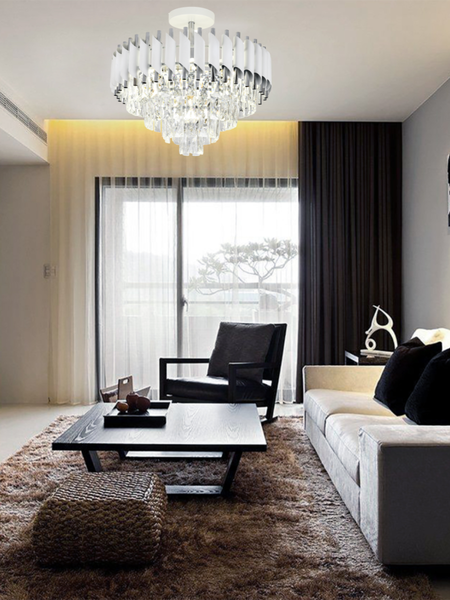 Изображение товара Потолочный светильник Mirastyle CF-9001/500 WH+CH