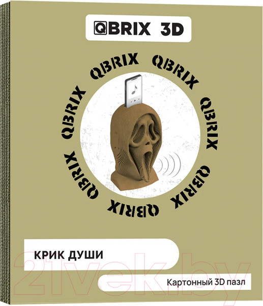 Изображение товара Конструктор QBRIX Крик души 3D 20009