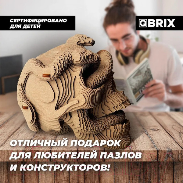 Изображение товара Конструктор QBRIX Одиссея 3D 20020
