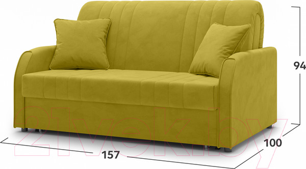 Изображение товара Диван Mio Tesoro Турин 053 АТС140 (Velutto 28)