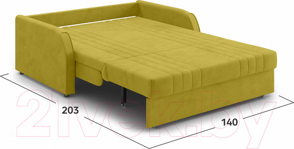 Изображение товара Диван Mio Tesoro Турин 053 АТС140 (Velutto 28)