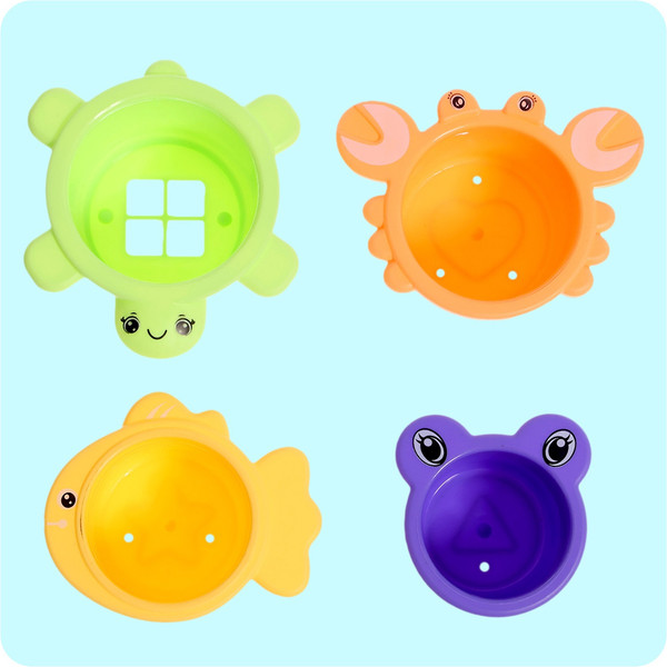 Изображение товара Набор игрушек для ванной Sima-Land Море 669-336B1 / 10350667