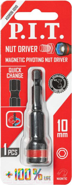 Изображение товара Головка слесарная P.I.T 65x10 / ASDR06-0010