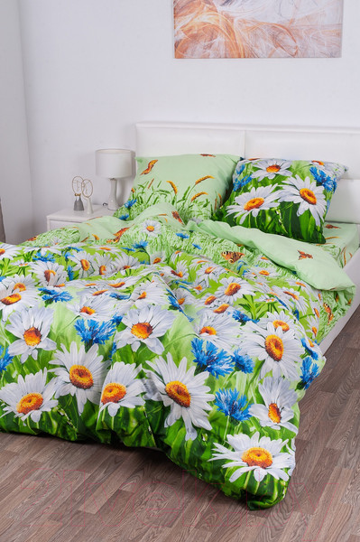 Изображение товара Комплект постельного белья Milanika Просторы Евро (бязь)