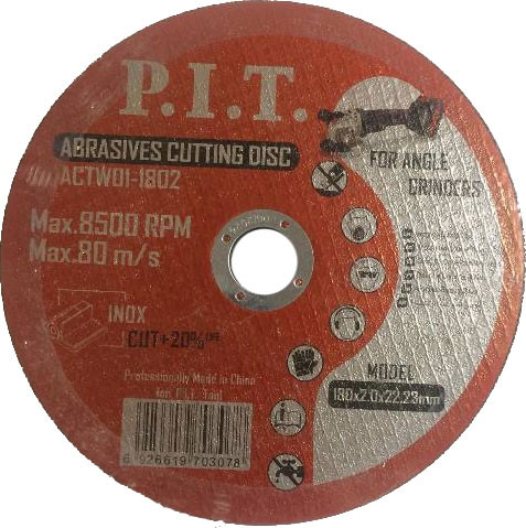 Изображение товара Набор отрезных дисков P.I.T ACTW01-1802 (10шт)
