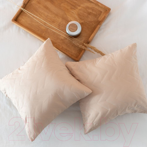 Изображение товара Наволочка декоративная Pasionaria Сканди 45x45 (бежевый)