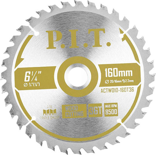 Изображение товара Пильный диск P.I.T ACTW10-160T36