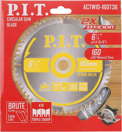 Изображение товара Пильный диск P.I.T ACTW10-160T36