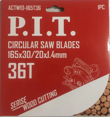 Изображение товара Пильный диск P.I.T ACTW10-165T36