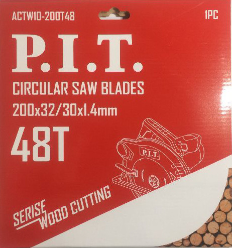Изображение товара Пильный диск P.I.T ACTW10-200T48