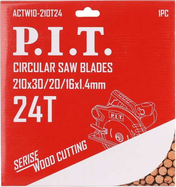 Изображение товара Пильный диск P.I.T ACTW10-210T24