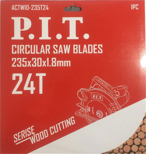 Изображение товара Пильный диск P.I.T ACTW10-235T24