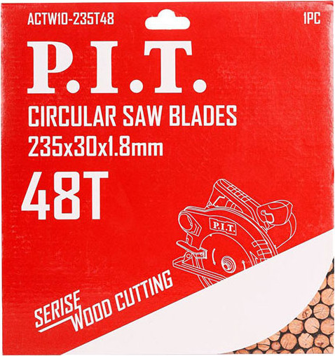 Изображение товара Пильный диск P.I.T ACTW10-235T48