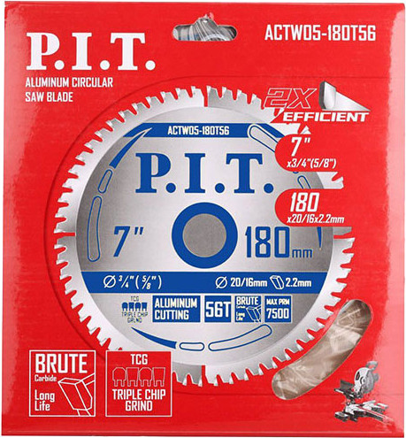 Изображение товара Пильный диск P.I.T ACTW05-180T56