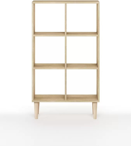 Изображение товара Стеллаж Monofix Одос Вертикальный 6 секций (сонома)