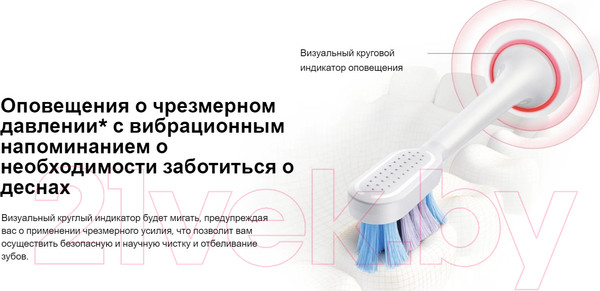 Изображение товара Ультразвуковая зубная щетка Xiaomi Smart Electric Toothbrush T501 / MES607 / BHR7791GL (белый)