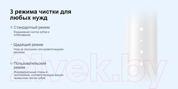 Изображение товара Ультразвуковая зубная щетка Xiaomi Smart Electric Toothbrush T501 / MES607 / BHR7791GL (белый)