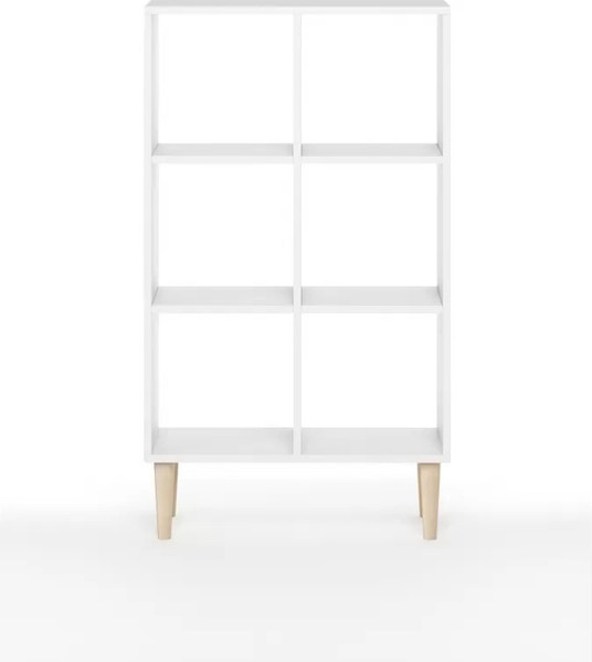 Изображение товара Стеллаж Monofix Одос Вертикальный 6 секций (белый)