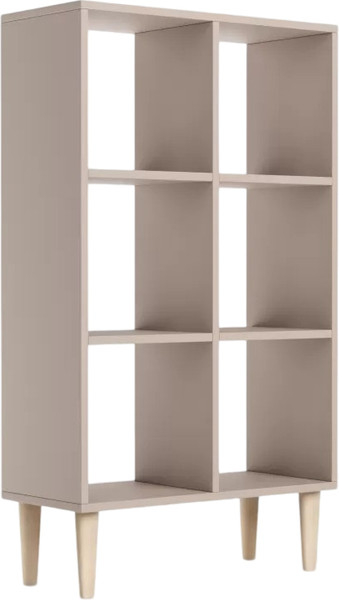 Изображение товара Стеллаж Monofix Одос Вертикальный 6 секций (капучино)