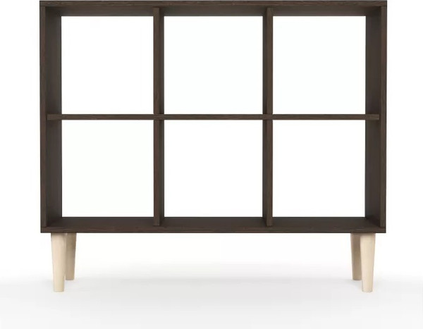 Изображение товара Стеллаж Monofix Одос Горизонтальный 6 секций (венге)