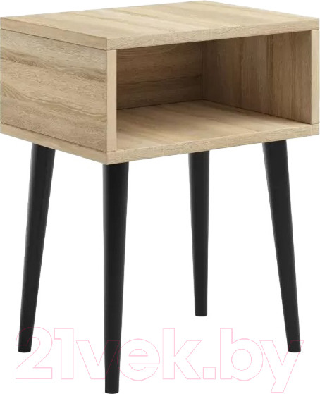 Изображение товара Прикроватная тумба Monofix Одос (дуб сонома/черный)