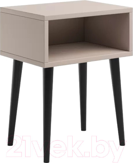 Изображение товара Прикроватная тумба Monofix Одос (капучино/черный)