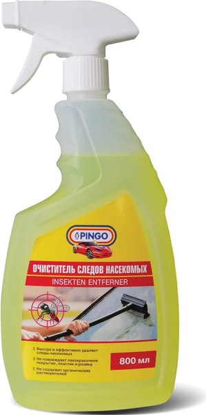 Изображение товара Очиститель гудрона и cледов насекомых Pingo 85033-3 (800мл)