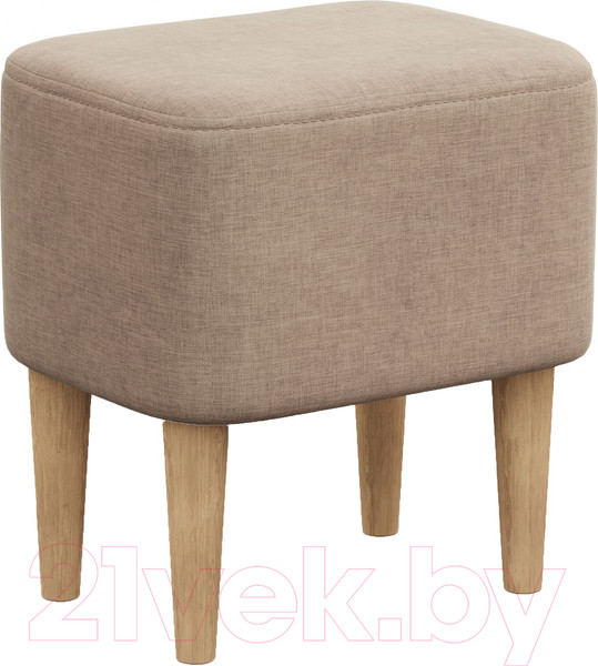 Изображение товара Пуф Monofix Киус (микровелюр/светло-коричневый №4)