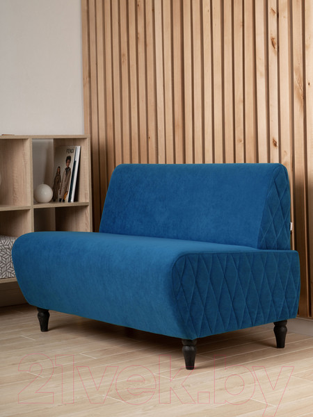 Изображение товара Диван Monofix Буно (велюр/синий №13)