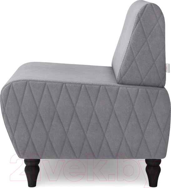 Изображение товара Кресло мягкое Monofix Буно (велюр/светло-серый №7)