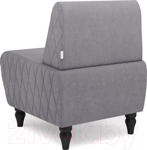 Изображение товара Кресло мягкое Monofix Буно (велюр/светло-серый №7)