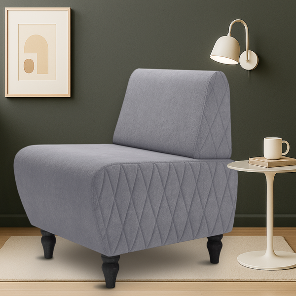 Изображение товара Кресло мягкое Monofix Буно (велюр/светло-серый №7)