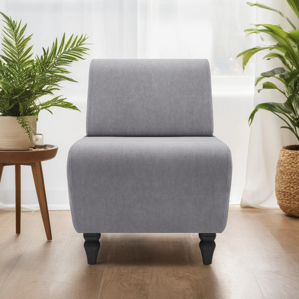 Изображение товара Кресло мягкое Monofix Буно (велюр/светло-серый №7)