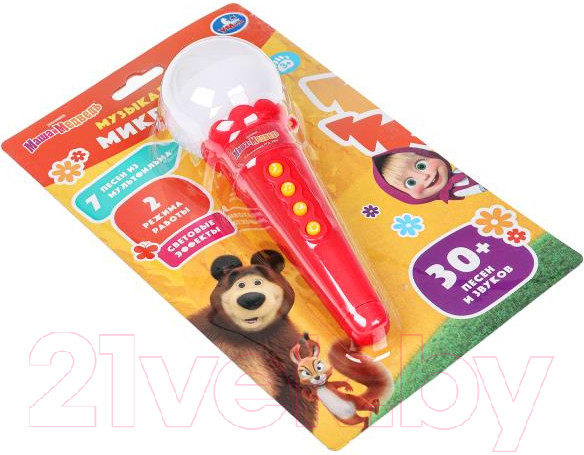 Изображение товара Музыкальная игрушка Умка Музыкальный микрофон / HT569-R16