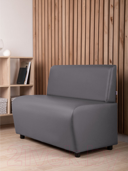 Изображение товара Диван Monofix Бафф (экокожа/серый)