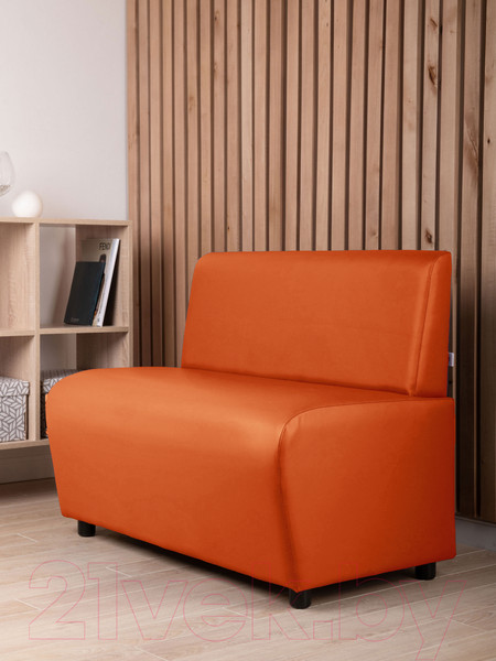 Изображение товара Диван Monofix Бафф (экокожа/оранжевый)