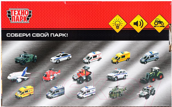 Изображение товара Трактор игрушечный Технопарк 1901A101-R-BLUE