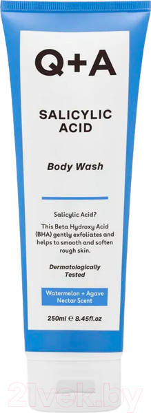 Изображение товара Гель для душа Q+A Salicylic Acid (250мл)