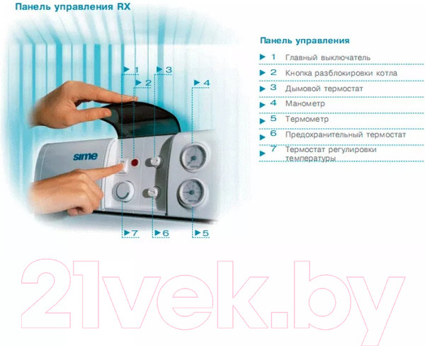Изображение товара Газовый котел Sime RX 26 CE IONO