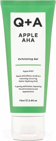 Изображение товара Пилинг для лица Q+A Apple AHA Отшелушивающий гель (75мл)