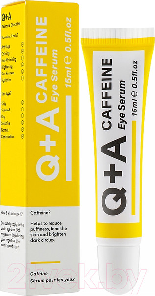 Изображение товара Сыворотка для век Q+A Caffeine (15мл)