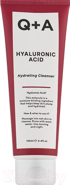 Изображение товара Гель для умывания Q+A Hyaluronic Acid увлажняющий (125мл)